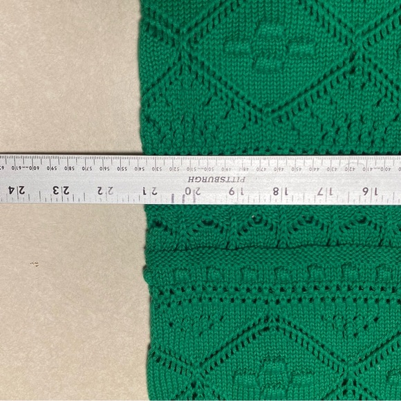 Boden Dress Women’s Size 12R Highland Green Claudia Textured Knit Dress - Picture 14 of 15